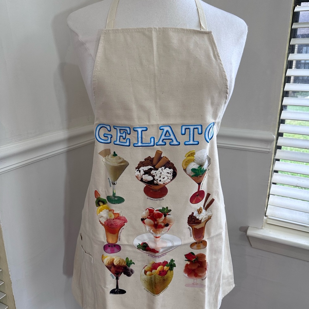 Gelato Apron Cotton